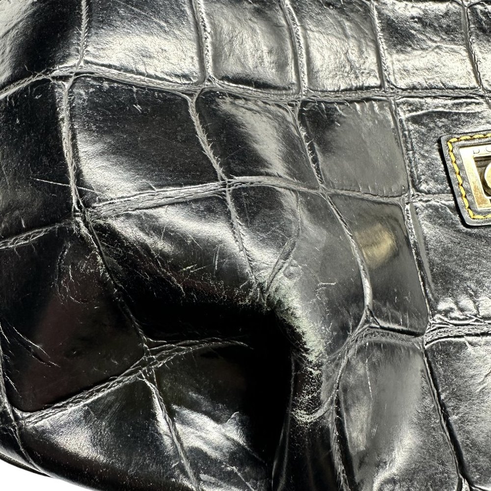 Dooney & Bourke Reptile Print Shoulder Bag - Picture 7 of 16